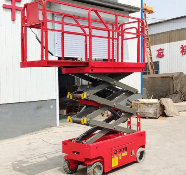 穆棱移动剪叉式升降机